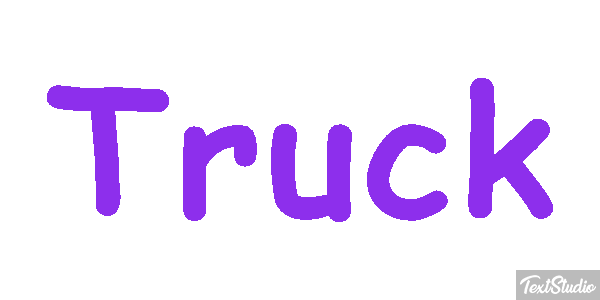 Truck Effetto testo