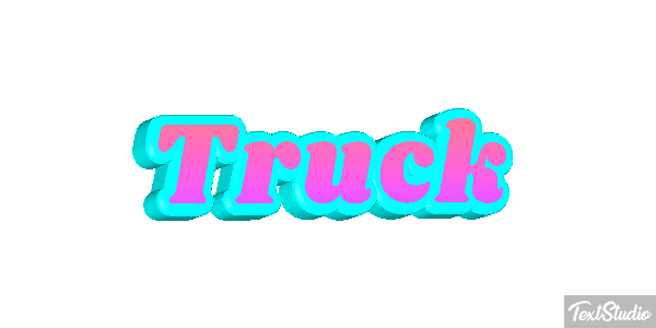 Truck Effetto testo