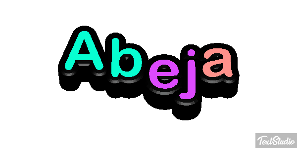 Abeja テキスト効果