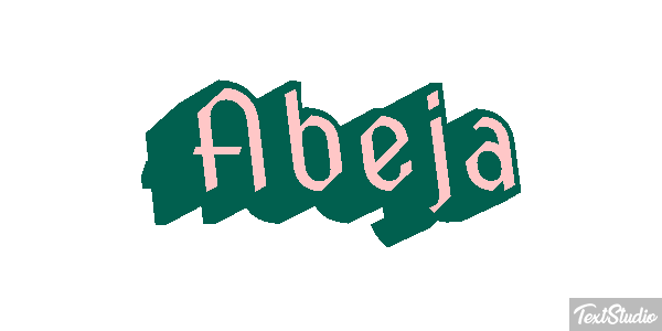 Abeja テキスト効果