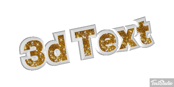 3d Text Efecto de texto
