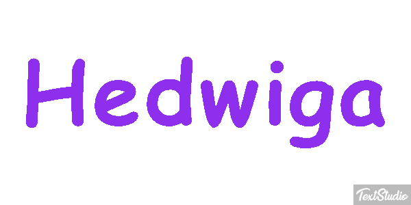 Hedwiga Efekt tekstowy