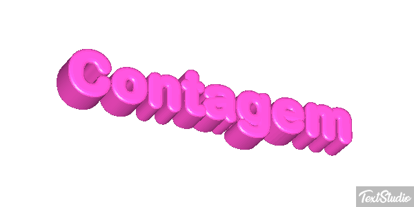 Contagem Text effect