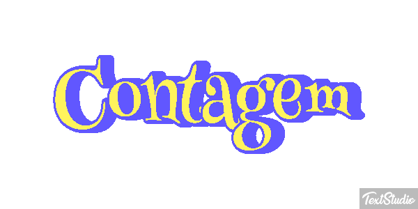 Contagem Text effect