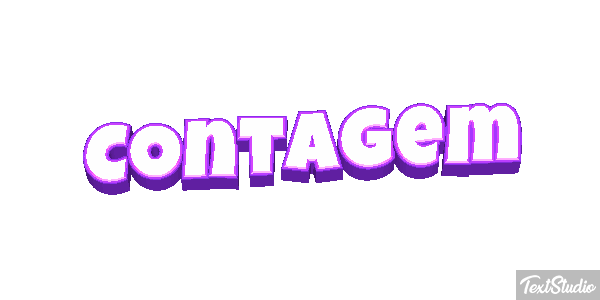 Contagem Text effect