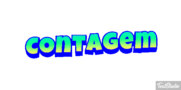Contagem Text effect