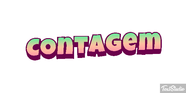 Contagem Text effect