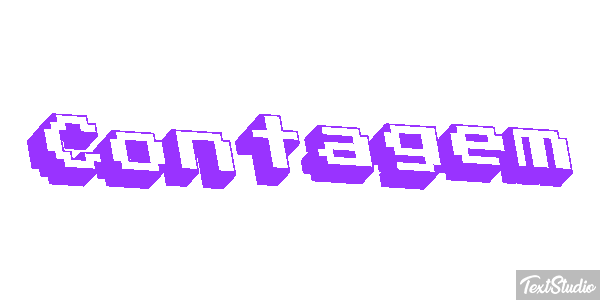 Contagem Text effect