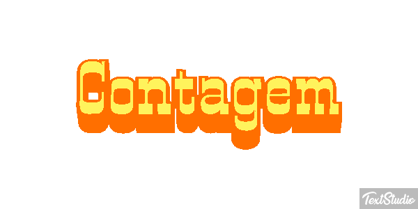 Contagem Text effect