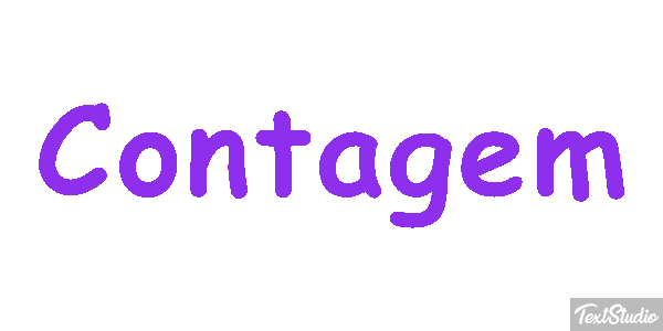 Contagem Text effect
