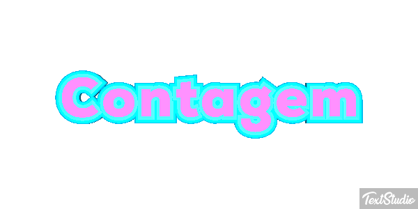 Contagem Text effect