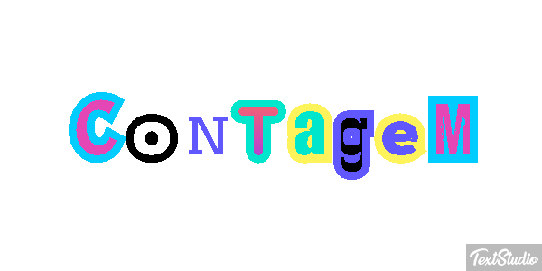 Contagem Text effect