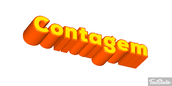 Contagem Text effect