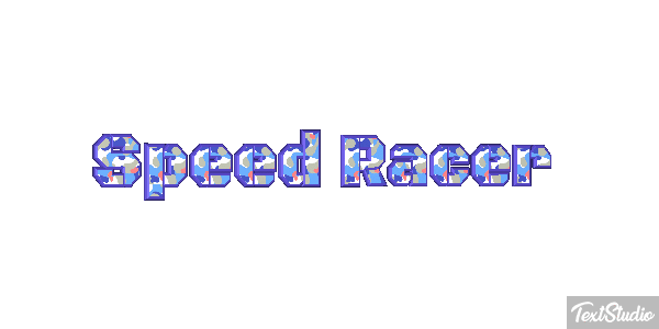 Speed Racer Efekt tekstowy