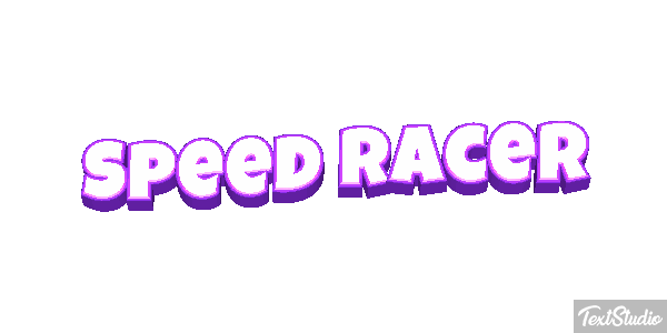 Speed Racer Efekt tekstowy