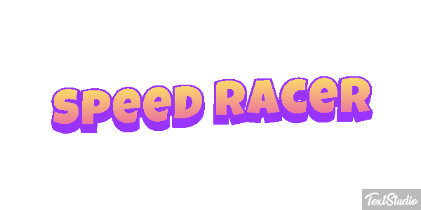 Speed Racer Efekt tekstowy