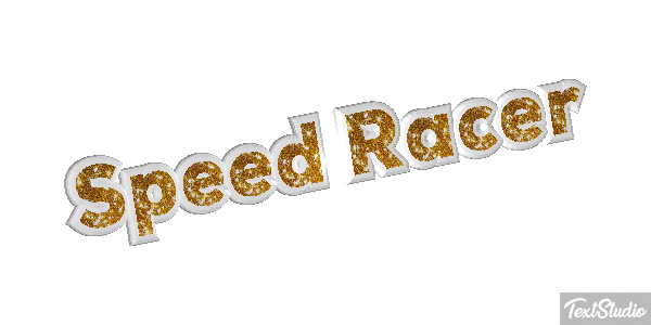 Speed Racer Efekt tekstowy