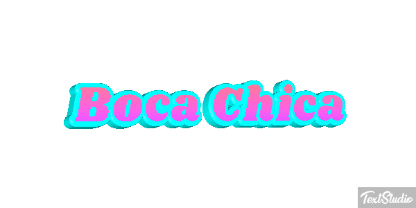 Boca Chica Efekt tekstowy