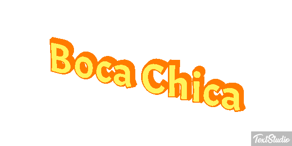 Boca Chica Efekt tekstowy