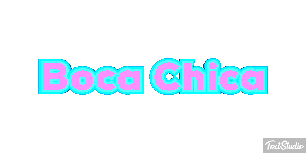 Boca Chica Efekt tekstowy