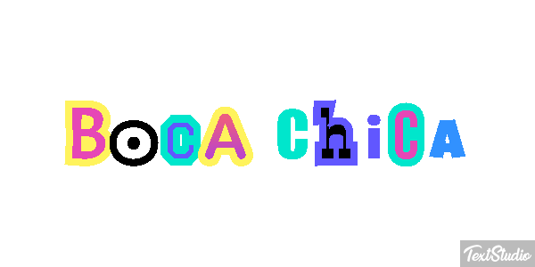 Boca Chica Efekt tekstowy