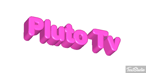 Pluto Tv Tekst effect