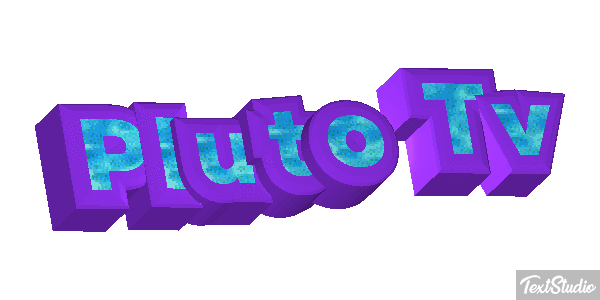 Pluto Tv Tekst effect