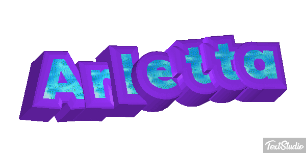 Arletta Efecto de texto