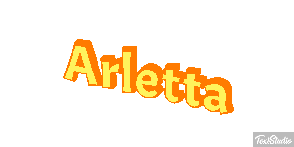 Arletta Efecto de texto