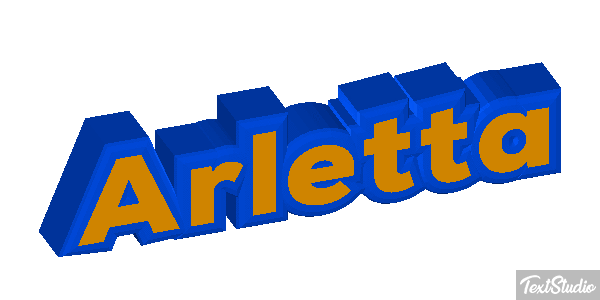 Arletta Efecto de texto