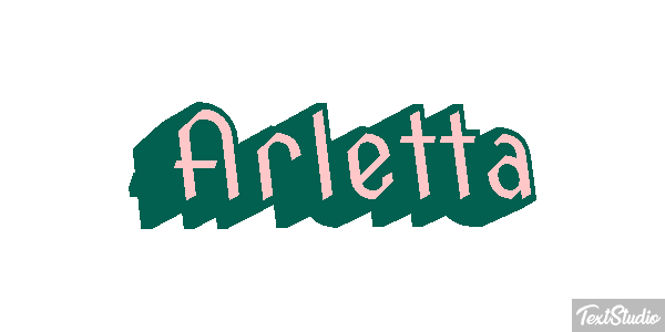 Arletta Efecto de texto