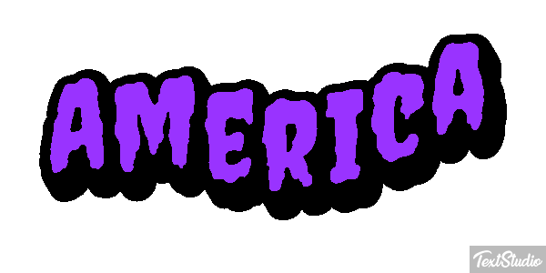 América Efecto de texto