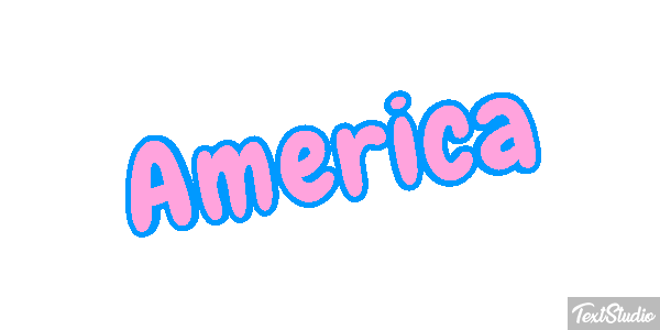 América Efecto de texto