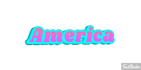 América Efecto de texto