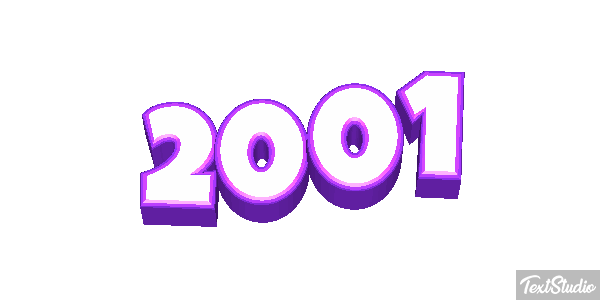 2001 Текстовый эффект