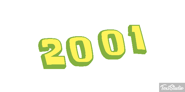 2001 Текстовый эффект