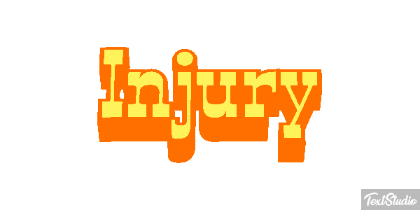 Injury Effetto testo