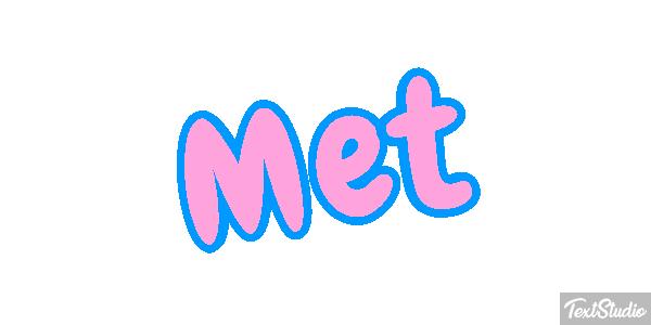 Met Effetto testo