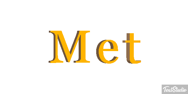 Met Effetto testo