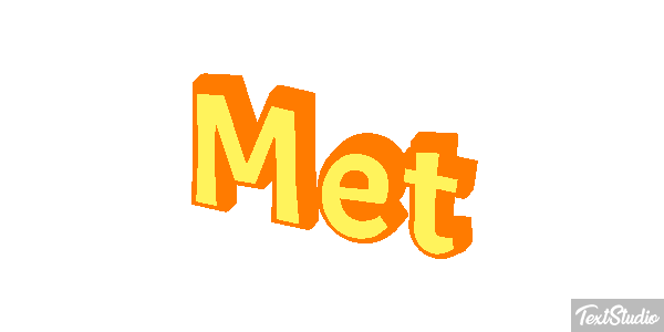 Met Effetto testo