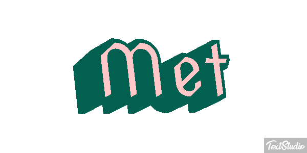 Met Effetto testo