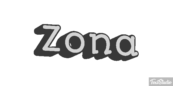 Zona Text effect