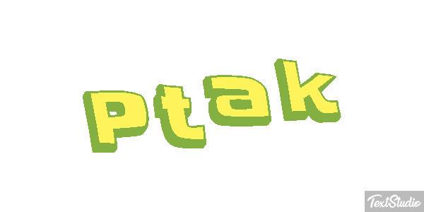 Ptak Effet de texte