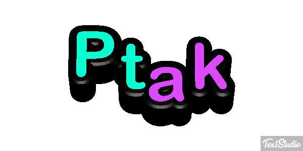 Ptak Effet de texte