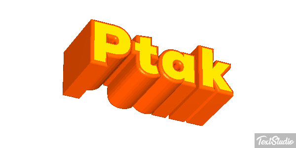 Ptak Effet de texte
