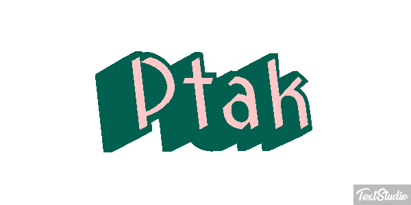 Ptak Effet de texte