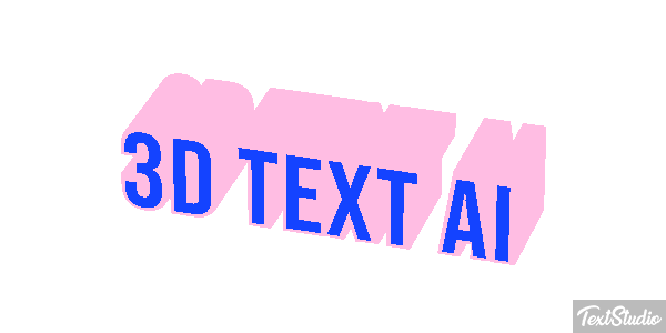 3d Text Ai Efecto de texto