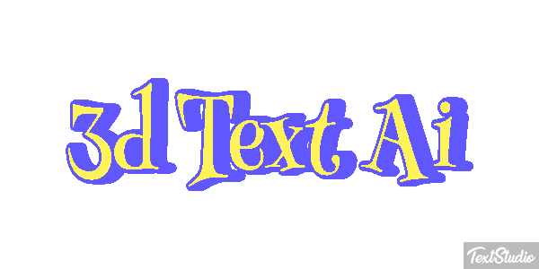 3d Text Ai Efecto de texto