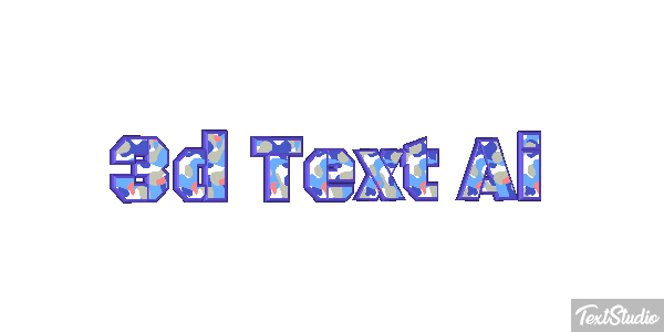 3d Text Ai Efecto de texto