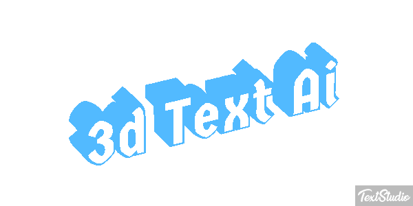 3d Text Ai Efecto de texto